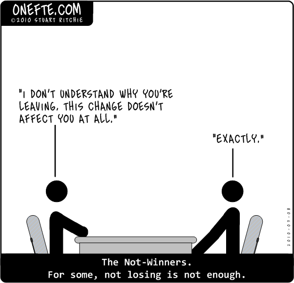 the not winners