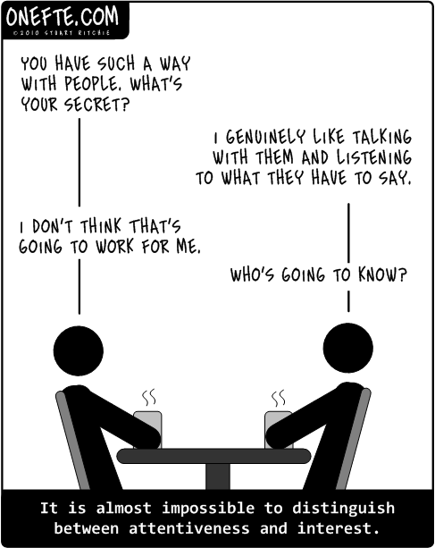 not a people person