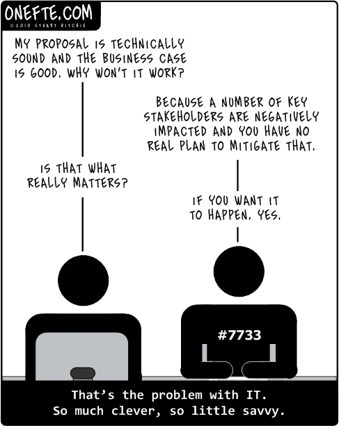why IT doesnt rule the world