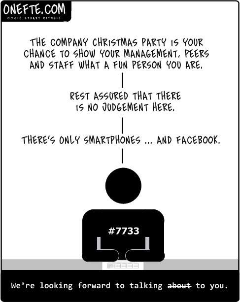 enjoy the christmas party please