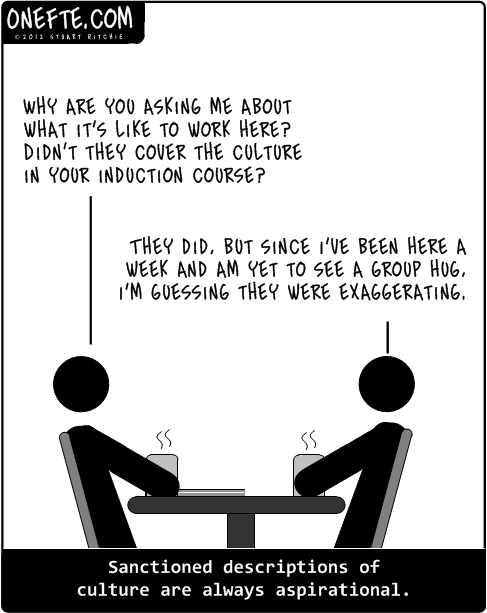 the fairy tale of workplace culture